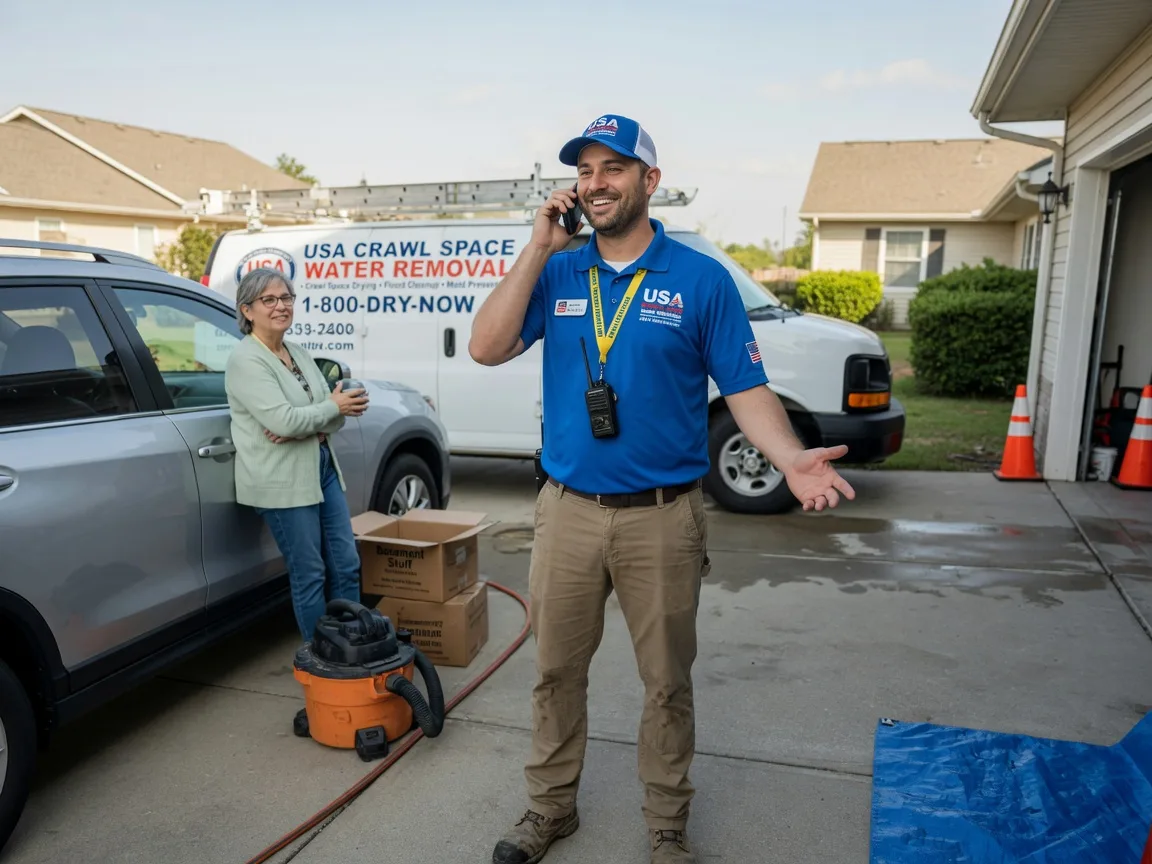 Crawl Space Water Removal Burr, NE FAQs